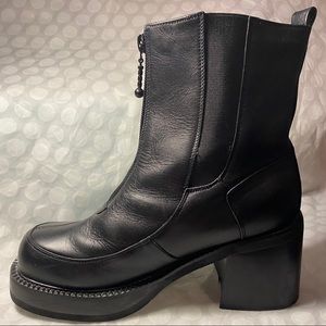 Genuine Leather Ankle Boots